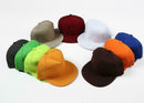 Snapback Hat Classic Hip Hop Style Visor Flat Baseball Cap Solid Blank Hats New