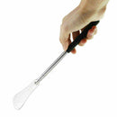 Extra Long Handle Shoe Horn Stainless Steel 25" Handled Metal Shoehorn Horns