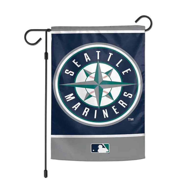 Seattle Mariners Baseball MLB 12.5X18 Garden Mini Flag 2 Sided Front Yard