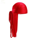 Premium Silky Satin Durag Men's Cap Hat Doo Rag Biker Smooth Head Wrap