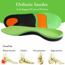 Orthotic Shoe Insoles High Arch Support Inserts for Plantar Fasciitis Flat Feet
