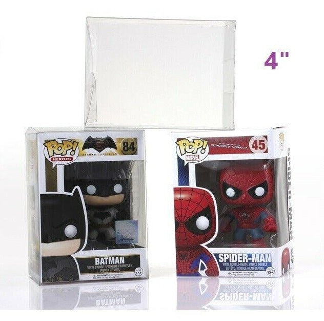 Lot 5 20 50 100 Collectibles Funko Pop Protector Case for 4" inch Vinyl Figures