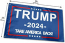 Trump 2024 Take America Back Flag Donald MAGA KAG Republican Conservative USA