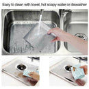 Gas Range Stove Top Burner Cover Protector Reusable Liner Clean Cook Non-Stick