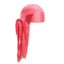Premium Silky Satin Durag Men's Cap Hat Doo Rag Biker Smooth Head Wrap