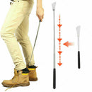 Extra Long Handle Shoe Horn Stainless Steel 25" Handled Metal Shoehorn Horns