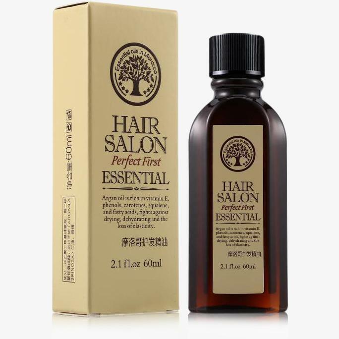 Organic Argan Oil 2.1 oz Imported From Morocco 100% Pure Natural Hair Treatment