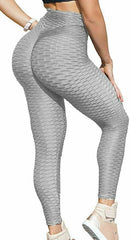 Women Butt Lift Leggings Anti-Cellulite High Waist Push Up Yoga Pants TikTok