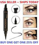 Winged Eyeliner Stamp Waterproof Long Lasting Liquid Eyeliner Pen Eye Makeup Kit