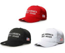 MAGA Make America Great Again President Donald Trump Hat Cap Embroidered Red USA