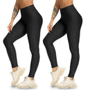 Women Butt Lift Leggings Anti-Cellulite High Waist Push Up Yoga Pants TikTok