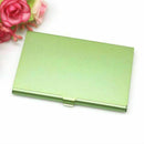 Pocket Stainless Steel Metal Business Card Holder Case ID Credit Wallet