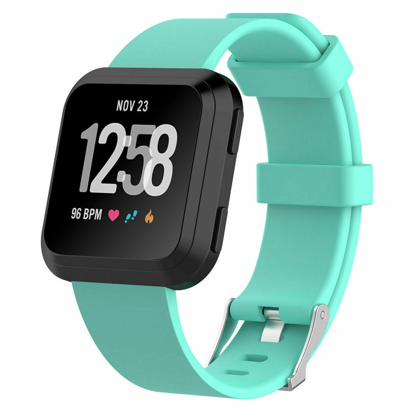 Replacement Silicone Rubber Classic Band Strap Wristband For Fitbit Versa Watch