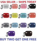 For Apple AirPods Pro Protective Silicone Skin Case Cover Earphone Accessories