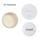 Phoera Translucent Loose Setting Face Powder Makeup Foundation Smooth Full Size