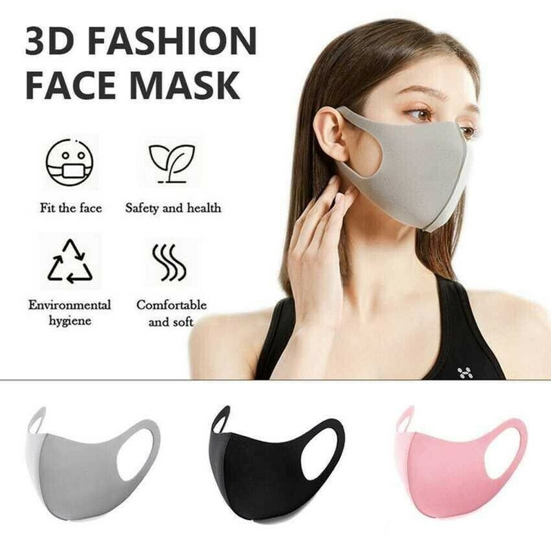 Face Mask Reusable Washable Covering Masks Clothing Men Women Protective Unisex
