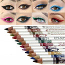 12 Color Glitter Eyeshadow Lip EyeLiner Eye Shadow Pencil Shimmer Pen Makeup Set