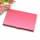Pocket Stainless Steel Metal Business Card Holder Case ID Credit Wallet