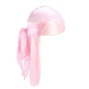 Premium Silky Satin Durag Men's Cap Hat Doo Rag Biker Smooth Head Wrap