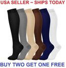 Compression Socks Stockings Womens Mens Knee High Medical 20-30 mmHG S/M-X/XL