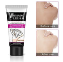 Dark Skin Whitening Bleaching Cream for Sensitive Area Armpit Legs Knees Face