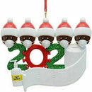 Personalized Christmas Hanging Ornament 2020 Mask Toilet Paper Xmas Family Gift