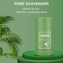 Green Tea Purifying Clay Mask Stick Facial Deep Cleansing Oil Pore Acne Remover