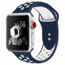 Silicone Sport Band 38mm 42mm For Nike+ Apple Watch Series 1 2 3 4 5 6 SE