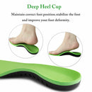 Orthotic Shoe Insoles High Arch Support Inserts for Plantar Fasciitis Flat Feet