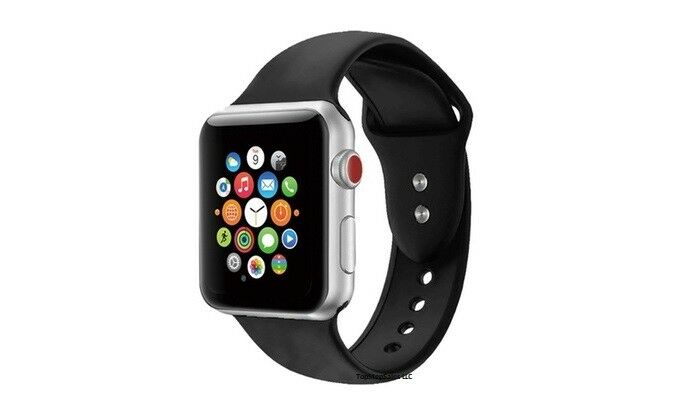 Silicone Strap Band for Apple Watch Sports Series 6 5 4 3 2 1 SE 38/40/42/44mm