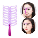 8 Styles Eyebrow Shaping Stencils Grooming Shaper Reusable Template  Makeup Tool