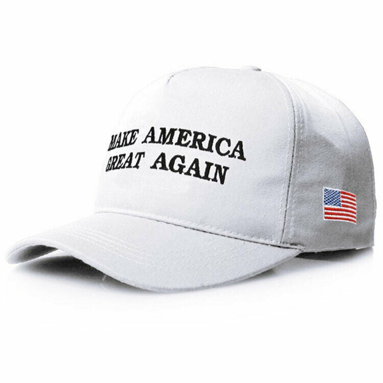 MAGA Make America Great Again President Donald Trump Hat Cap Embroidered Red USA