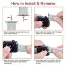 Silicone Strap Band for Apple Watch Sports Series 6 5 4 3 2 1 SE 38/40/42/44mm