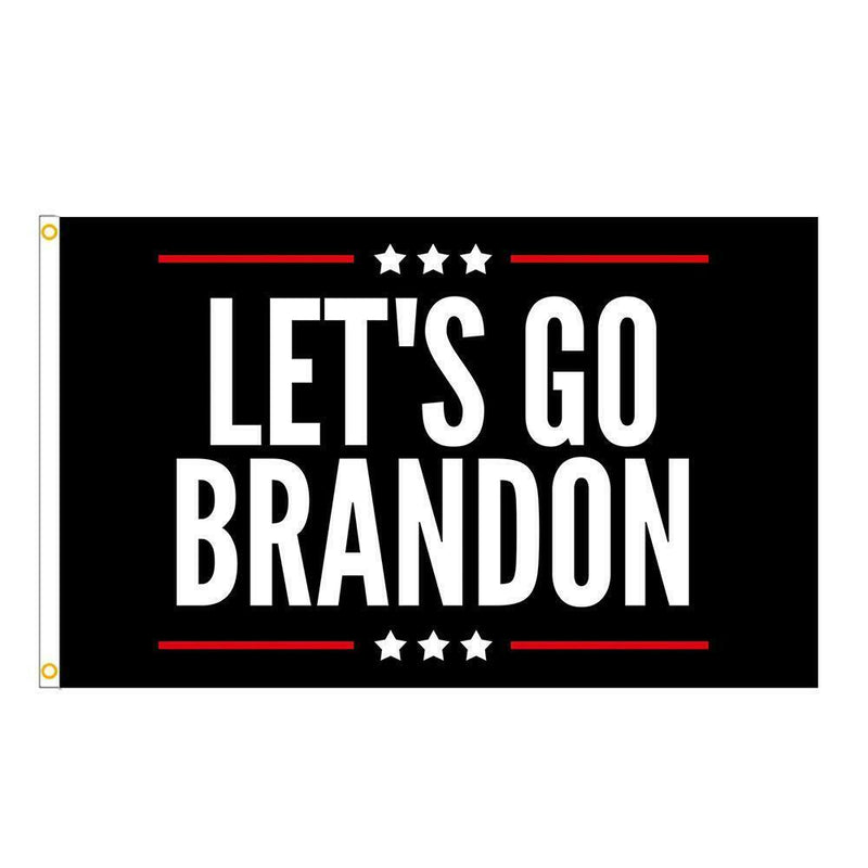 Let's Go Brandon Flag Anti Biden Quotes House Garden Flag Trump 2024 3x5FT