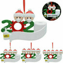 Personalized Christmas Hanging Ornament 2020 Mask Toilet Paper Xmas Family Gift