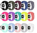 Silicone Strap Band for Apple Watch Sports Series 6 5 4 3 2 1 SE 38/40/42/44mm