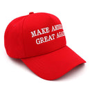 MAGA Make America Great Again President Donald Trump Hat Cap Embroidered Red USA