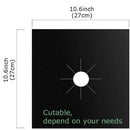 Gas Range Stove Top Burner Cover Protector Reusable Liner Clean Cook Non-Stick