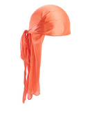 Premium Silky Satin Durag Men's Cap Hat Doo Rag Biker Smooth Head Wrap