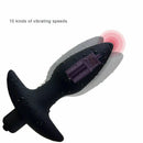 10 Speed Vibrating Silicone Anal Play Butt Plug Vibe Vibrator Anal Play Sex Toys