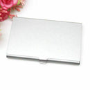 Pocket Stainless Steel Metal Business Card Holder Case ID Credit Wallet