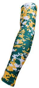 Compression Sports Arm Sleeve Digital Camo Baseball Football Basketball Sleeves