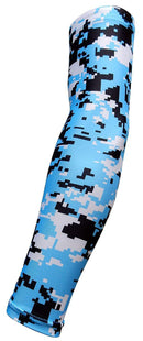 Compression Sports Arm Sleeve Digital Camo Baseball Football Basketball Sleeves