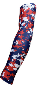 Compression Sports Arm Sleeve Digital Camo Baseball Football Basketball Sleeves