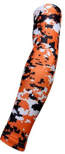 Compression Sports Arm Sleeve Digital Camo Baseball Football Basketball Sleeves