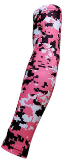 Compression Sports Arm Sleeve Digital Camo Baseball Football Basketball Sleeves