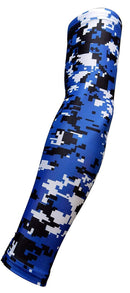 Compression Sports Arm Sleeve Digital Camo Baseball Football Basketball Sleeves
