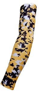 Compression Sports Arm Sleeve Digital Camo Baseball Football Basketball Sleeves