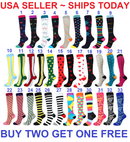 Compression Socks Stockings Knee High Womens Mens Medical 20-30 mmHG S/M - X/XL